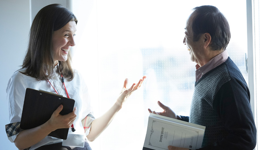 簡単操作の独自システム